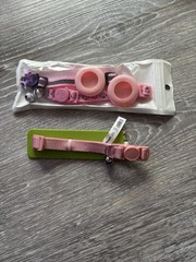 3 Breakaway Cat Collars With Bell. 2 Hold Air Tags (tags Not Included)