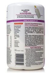Hartz Powdered Kitten Milk Replacer 11 Ounce (Pack of 1), White/purple