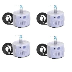Pet Water Fountain Pump Replacement For Stainless Steel Cat Water Dispenser 2/4X