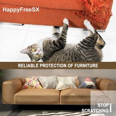 Anti Cat Scratch Furniture Protector, 10 Pack, Cat Scratch Deterrent Tape, Couch