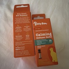 Zesty Paws Calming Diffuser 2 PACK REFFILL ONLY, ORCHID MIST 30 DAYS EXP 07/28