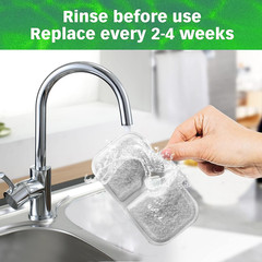 48-Pack Cat Water Fountain Filter Repalcement,For PETLIBRO Dockstream Cat Water