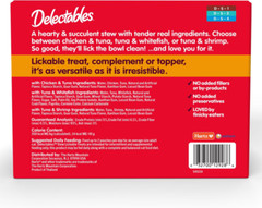 Hartz Delectables Stew Variety Pack Lickable Cat Treats, 1.4-oz tube, 30 count
