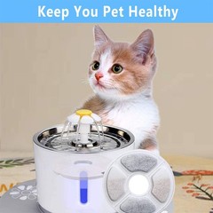 Cat Water Fountain Filters Cotton Activated Carbon Pet Fountain Replacements