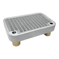 Universal Cat Litter Box Step ABS With Litter Grooves Removable Lid Light Grey