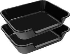 1 Pack Extra Large Dog Litter Box Pan Tray ABS Material Low Entry Jumbo Senior