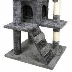 54″ Cat Tree Tower Multi-Level Cat Condo with Scratching Post Kittens Activity