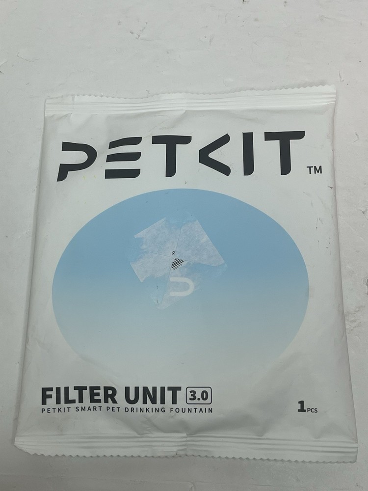 PETKIT Filter Unit 3.0 Water Fountain Replacement 1 Pc P4161 Exp 08/28 READ