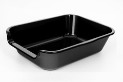 1 Pack of Extra Large Cat Litter Box (ABS Material), Low Entry Senior Litter …