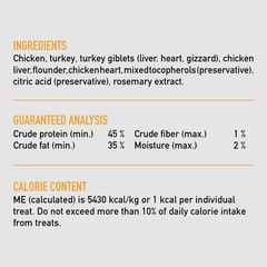 ORIJEN Freeze Dried Cat Treats Grain Free High 1.25 Ounce (Pack of 1), Blue