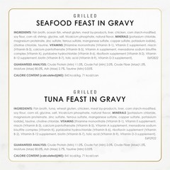 Purina Fancy Feast Grilled Wet Cat Food Seafood Collection in Variety Pack 3Cans