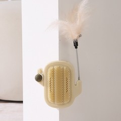 Itching Device Hair Brushing Device Cactus Cat Scratch Board Brushing Tool Green