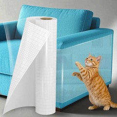 165×12.4 Inch Thicken Vinyl Anti Cat Scratch Furniture Protector Single Side