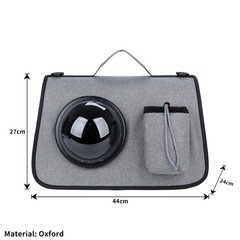 Premium Quality Cat Carrier Bag Breathable Comfortable Stylish Solid Color JQ