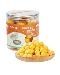 Freeze Dried Quail Egg Yolk Pet Treats, Freeze-Dried Pet Food for Dogs, Cats,…