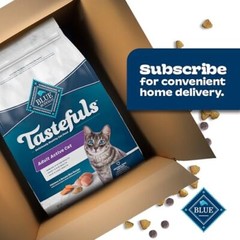 Blue Buffalo Tastefuls Active Dry Cat Food Chicken 3 Lb Natural Ingredients