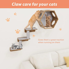 Cat Scratching Mat Self-Adhesive Trimmable Carpet Cat Scratching Post Carpet for
