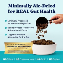 Solid Gold Air Dried Dog Food Toppers for Dry Food – Healthy Dog Treats w/Real B