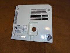 CatGenie 120 Parts: Rear housing of processor unit