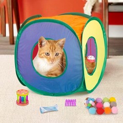 Retro Shaw Cat Toys Pack 33 Pcs, Interactive Kitten Toys for Indoor Cats Kitty w