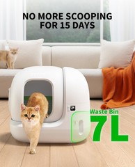 PETKIT PuraMax Self Cleaning Cat Litter Box without Odor Spray 76L Pre-owned