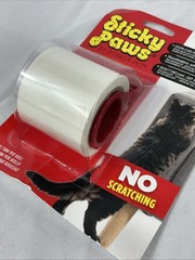Sticky Paws on a ROLL Stop Cats Destroying Furniture Anti Scratch Cat Training