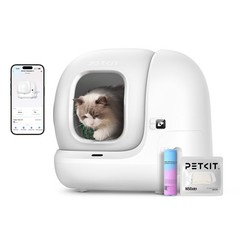 PETKIT PuraMax Self Cleaning Cat Litter Box without Odor Spray 76L Pre-owned