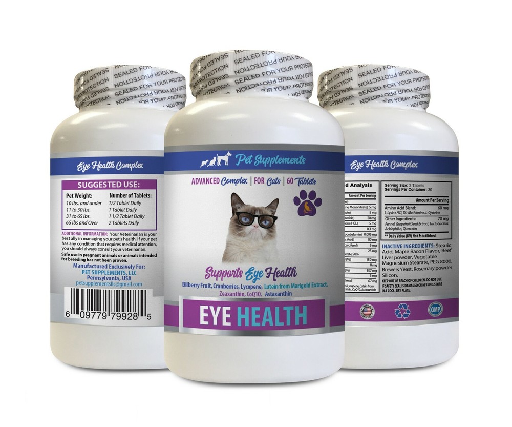 cat eye vitamins support – CATS EYE HEALTH COMPLEX – cat coq10 1B