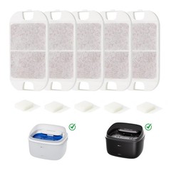 Gardner Pet Replacement Filters for 3.78L Pet Water Fountain, 5-Pack