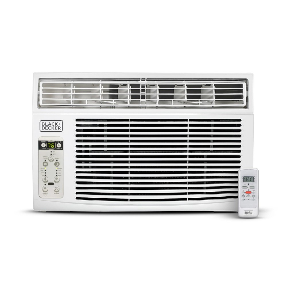 BLACK+DECKER Window Air Conditioner 8000 BTU, AC Window Unit Cools Up to 350 Squ