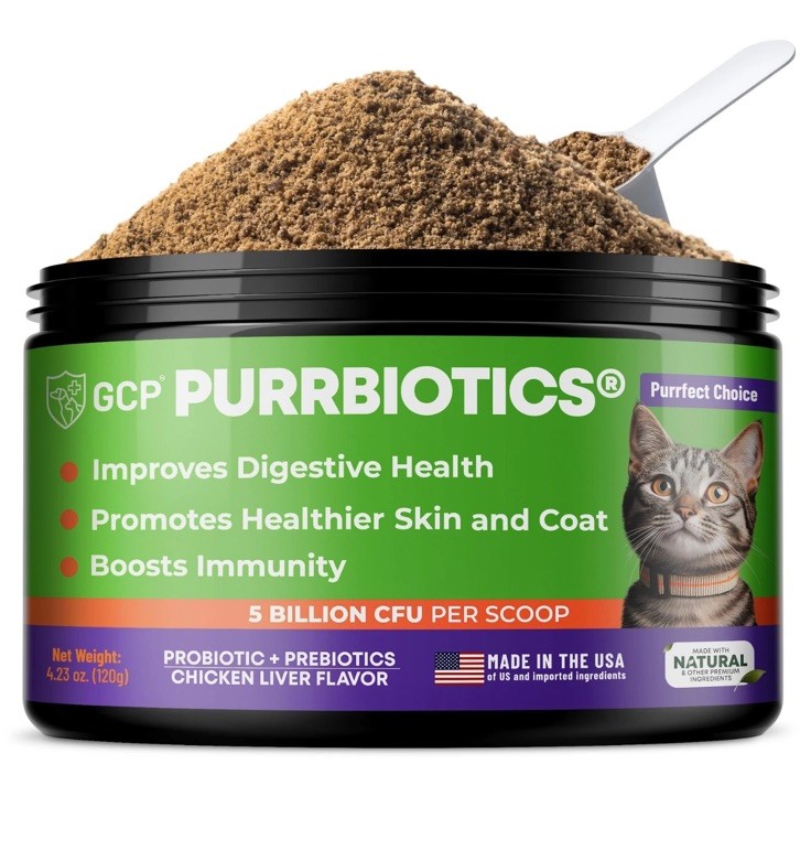 Guardian’s Choice Purrbiotics, Cat Probiotic Powder for Digestive & Immune Su…