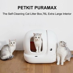 PETKIT Pura MAX Pre-Owned Self Cleaning Cat Litter Box w/ Trash Bags Spray