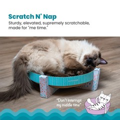 Catstages Scratch Indoor Cat Cat Lounger Catnip Included 394