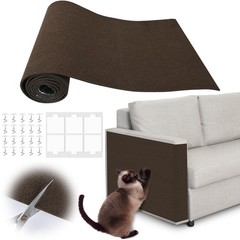 Inchoco Cat Scratch Protectors for Furniture – 40″ x 15.8″ x 40″, Brown