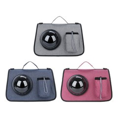 Premium Quality Cat Carrier Bag Breathable Comfortable Stylish Solid Color ET