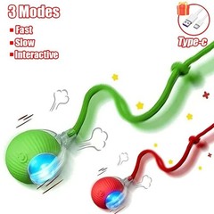 Automatic Rolling Ball Smart Cat Dog Toy Electric Pet Self-moving Kitten Game