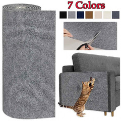 Self Adhesive Cat Scratch Sofa Protector Mat Trimmable Carpet Pad 7 Color DIY