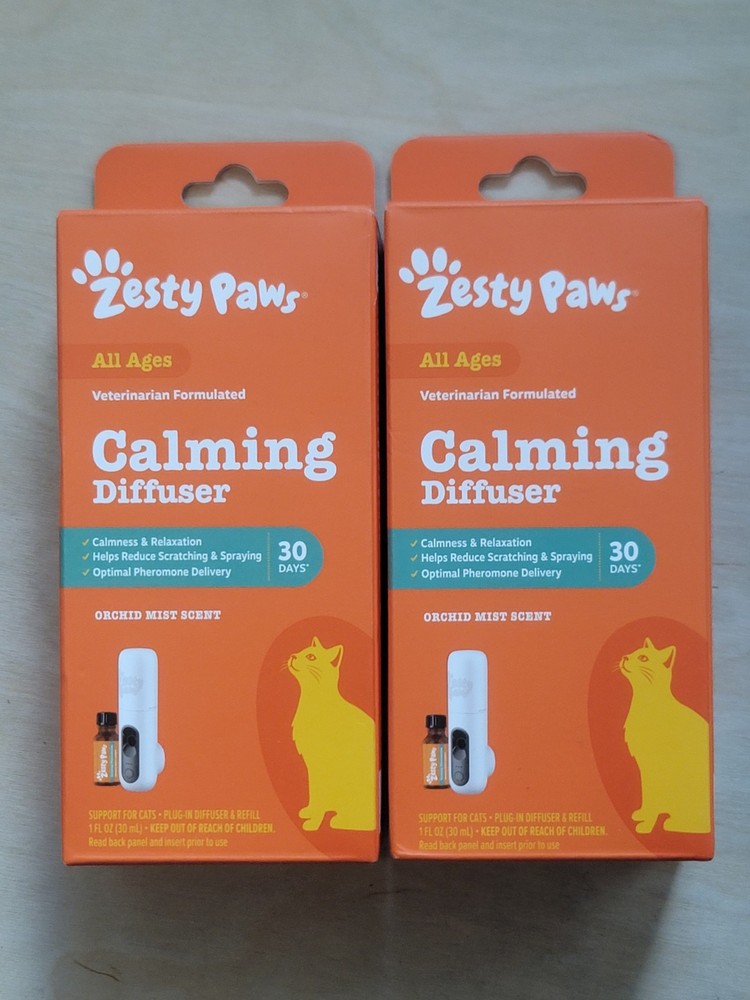 2pk ZESTY PAWS CALMING DIFFUSER 30 DAYS ALL AGES, CALMNESS & RELAXATION, 292LP
