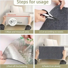 Trimmable Self-Adhesive Carpet Cats Scratch Board Wall anti Cat Scratch Sofa Diy