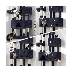 Globlazer Extra Large Cat Tower, 81-inch Tall Cat Tree for Big Cats 20 lbs, X…