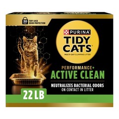 Tidy Cats Performance Plus Active Clean Scented Clumping Multi Cat Litter – 2…