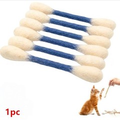 Creative Large Cotton Swab Shaped Catnip Toy Giant Kitten Grinding Biting Stick