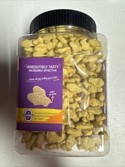 13.4 OZ Lysine Cat Treats Natural Salmon Flavor Healthy Treats Catnip Exp: 2026