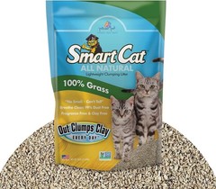 Lightweight 10-Pound Grass-Based Cat Litter – Chemical-Free & 99% Dust-Free