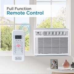 BLACK+DECKER Window Air Conditioner 18000 BTU, AC Window Unit Cools Up to 1000 S