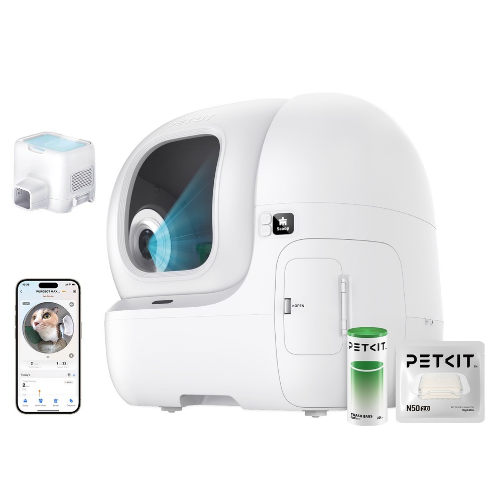 PETKIT MAX PRO Self Cleaning Cat Litter Box Automatic Cat Litter Box,App Control