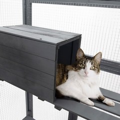 COZIWOW Cat House Catio Outdoor Cat Enclosure Large For Multiple Cat Window Cage