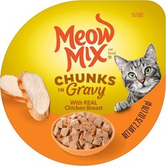 Savory 2.75 oz Cups of Chicken Breast Wet Cat Food – Balanced Nutrition Pack