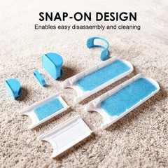 Lint Brush and Pet Hair Remover for Laundry, Clothes, Couches, Car Seats,
