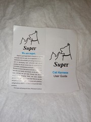 Supet Cat Harness Vest, Small, Leash Not Included